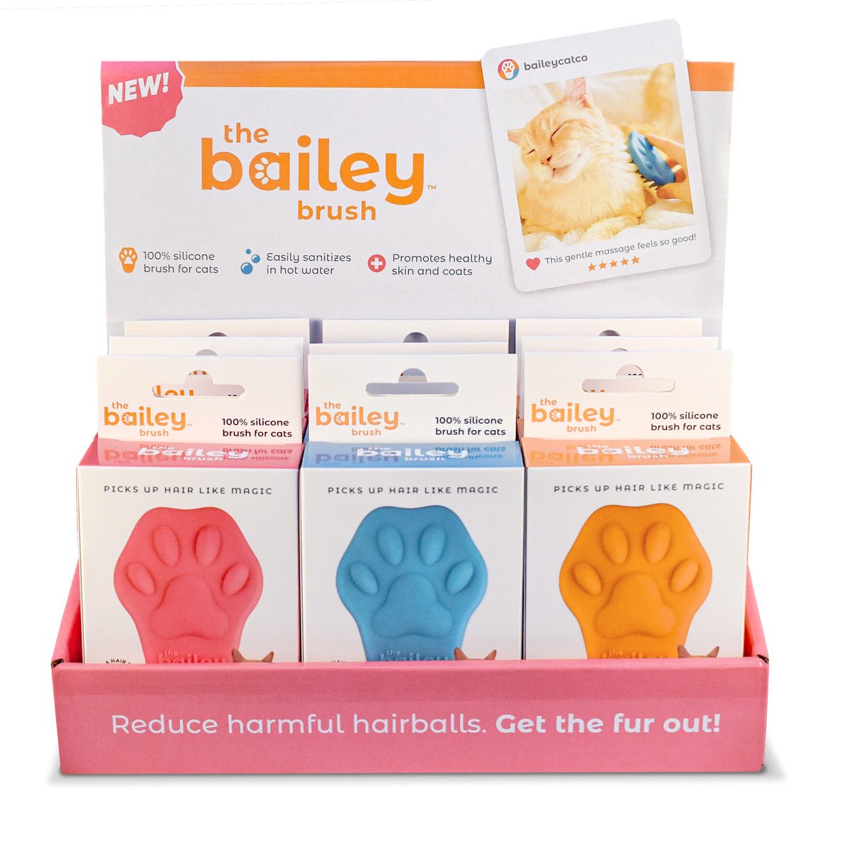 Display Set of Bailey Brushes (9 per display)